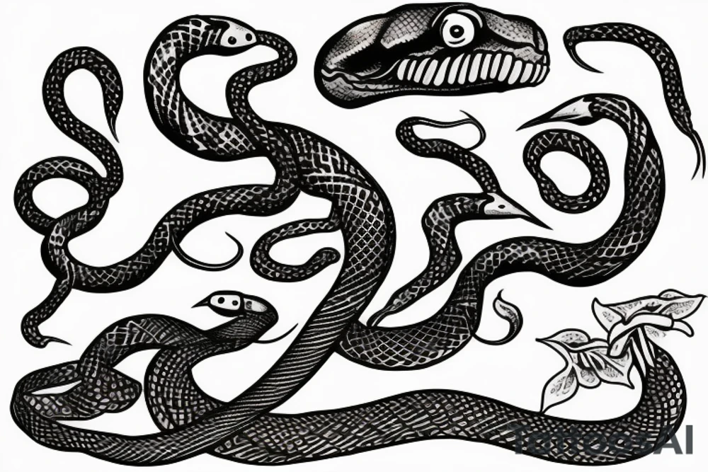 Snake tattoo idea