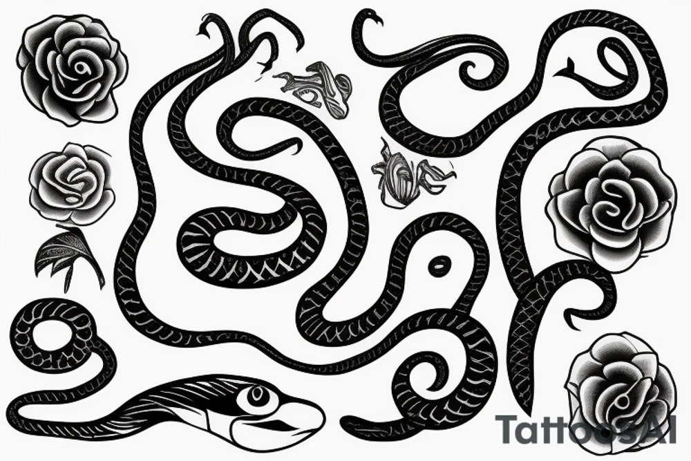 Snake tattoo idea