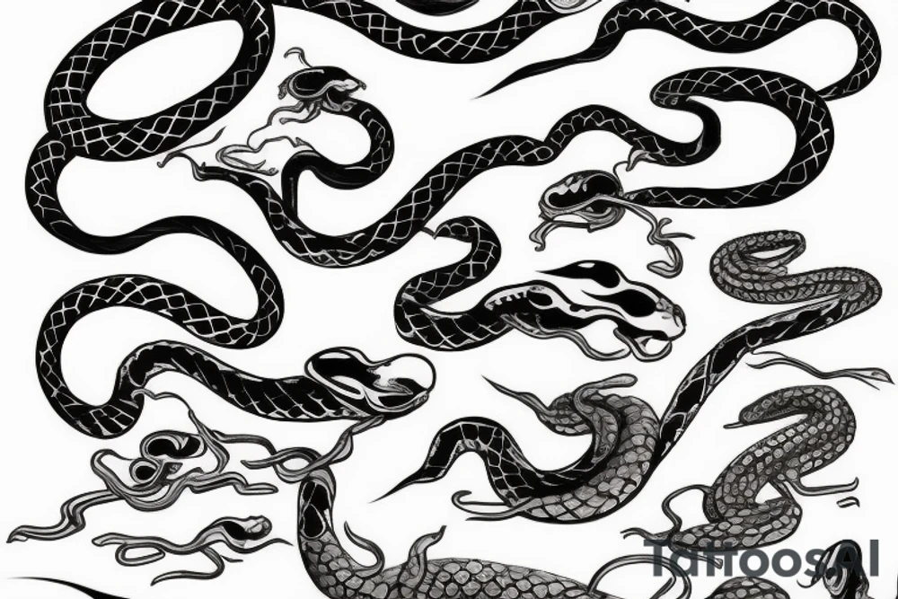 Snake tattoo idea