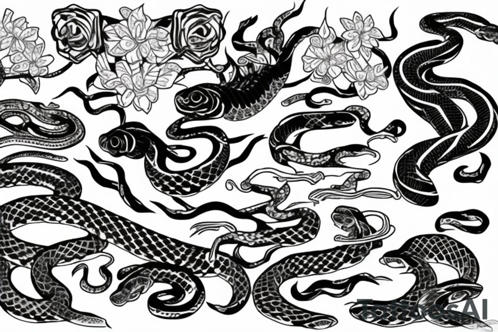 Snake tattoo idea