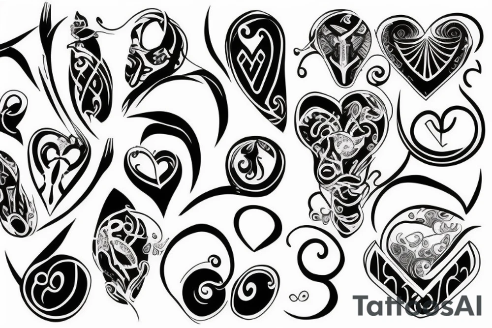 heartbeat tattoo idea