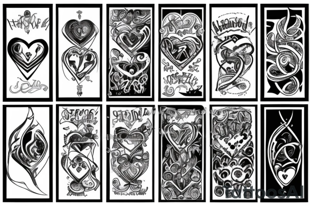 heartbeat tattoo idea