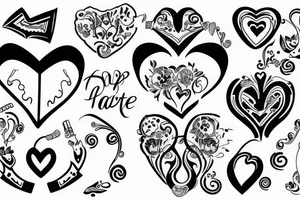 heart rate tattoo idea