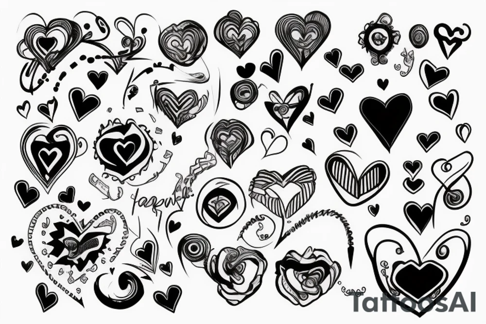 heart rate tattoo idea