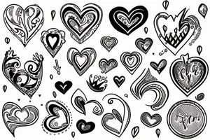 heart rate tattoo idea