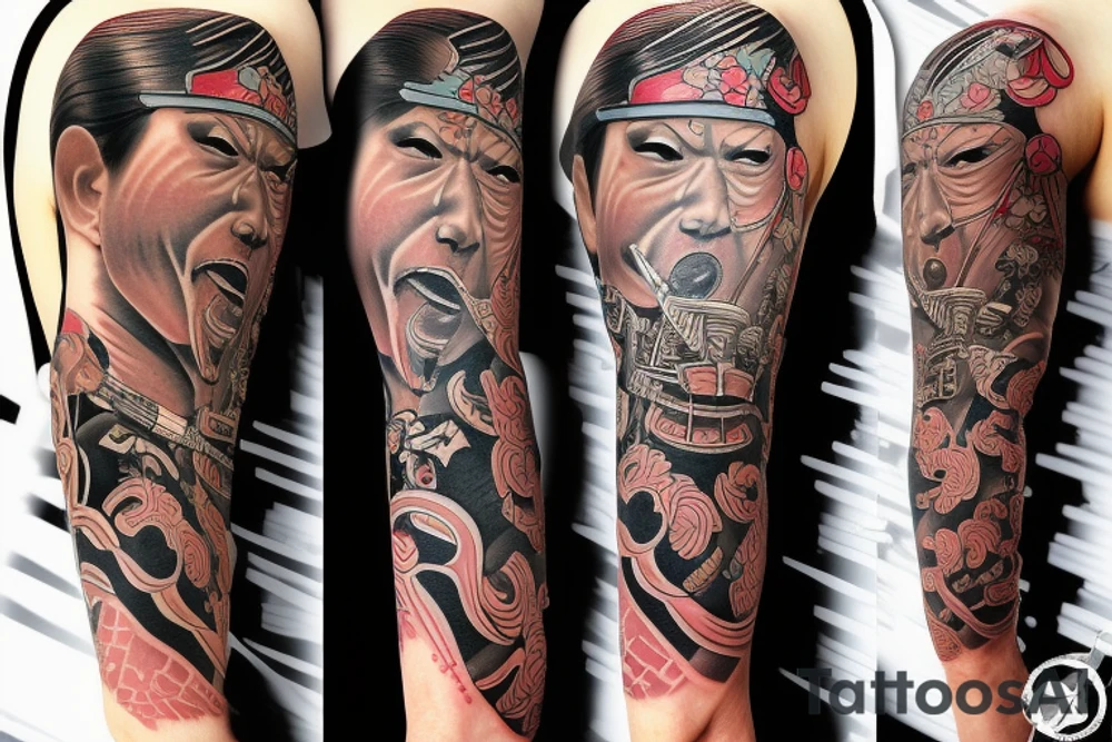 samurai tattoo idea