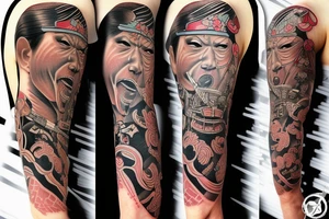 samurai tattoo idea