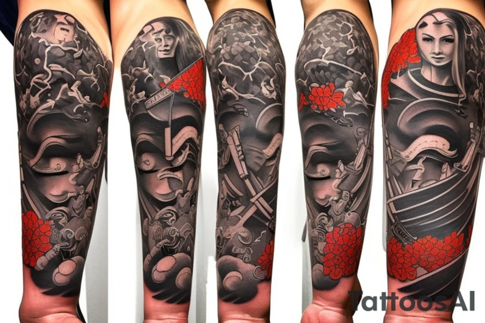 samurai tattoo idea
