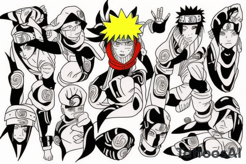 I want a tattoo of naruto tattoo idea