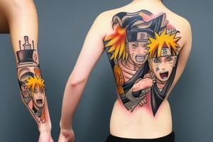 I want a tattoo of naruto tattoo idea