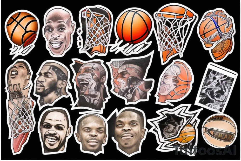 I want a tattoo of a basketball tattoo idea