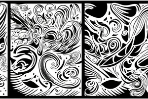 Phenix smilling tattoo idea