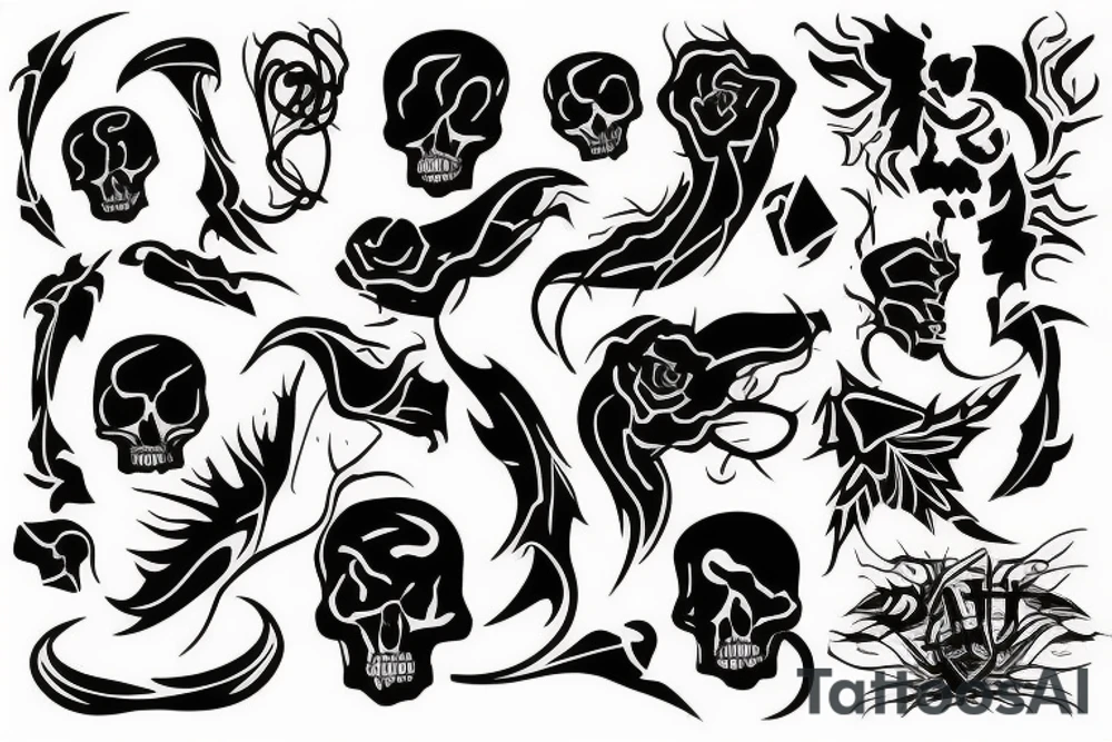Death tattoo idea