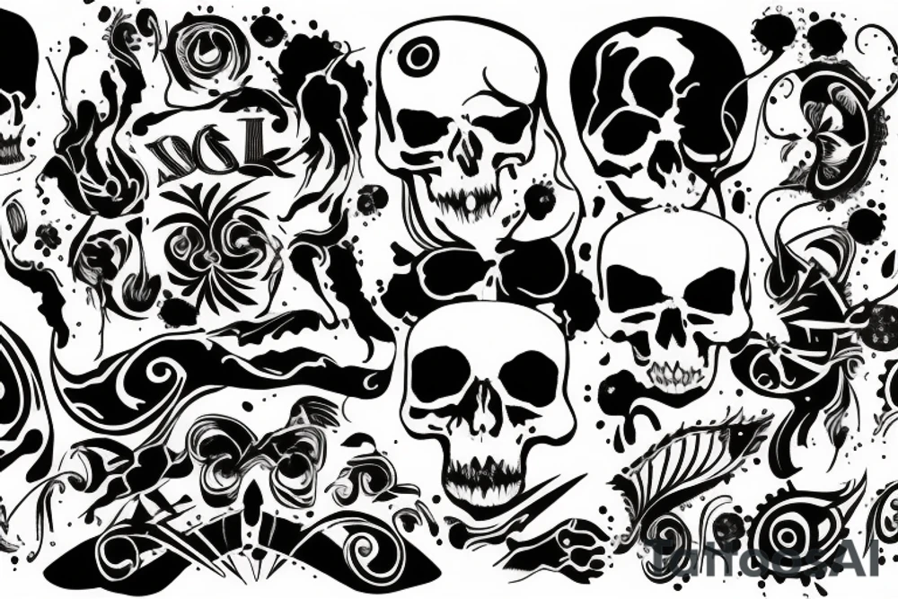 Death tattoo idea