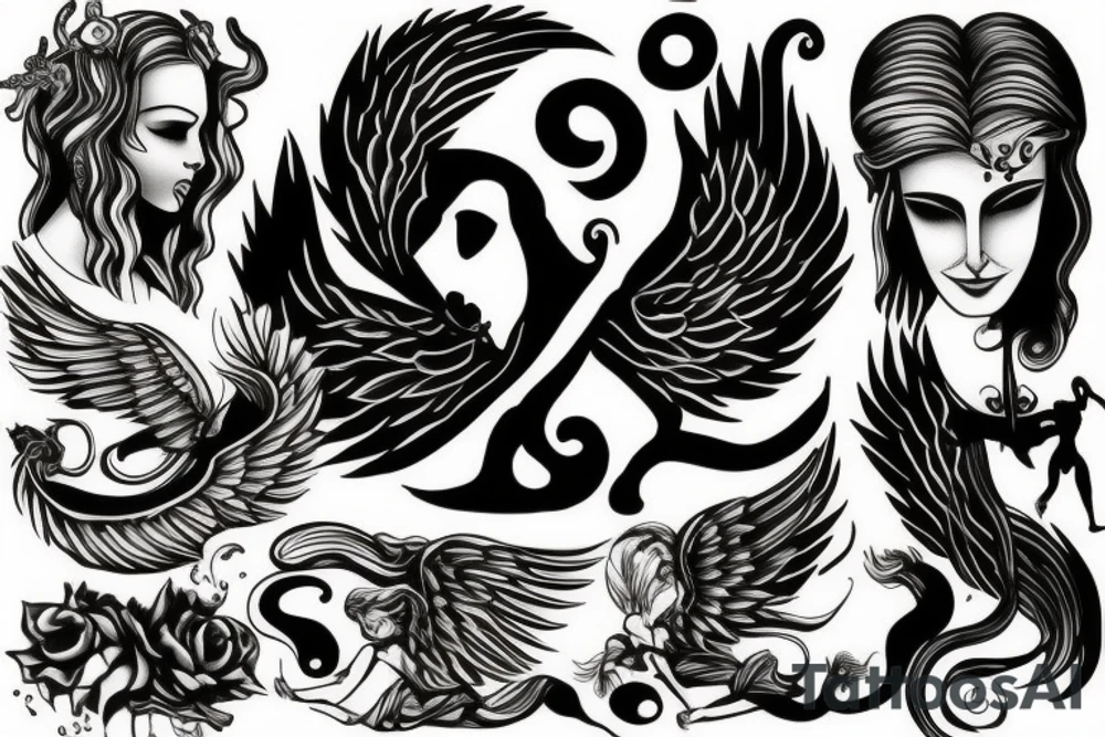 Greek mythology tattoo idea