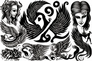 Greek mythology tattoo idea