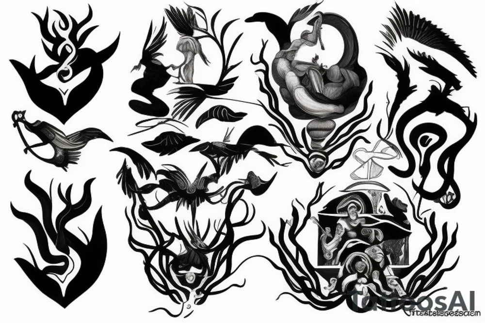 Greek mythology tattoo idea
