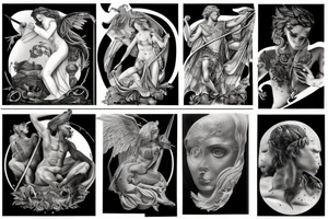Roman mythology tattoo idea