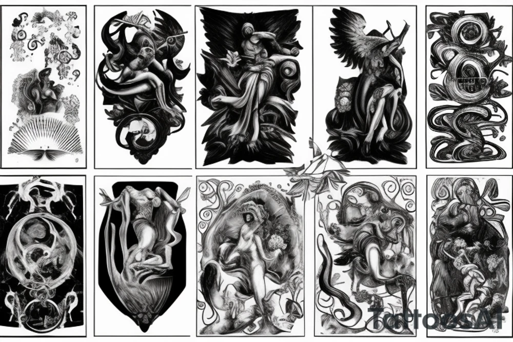 Roman mythology tattoo idea