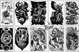Roman mythology tattoo idea