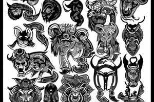 ram totem tattoo idea