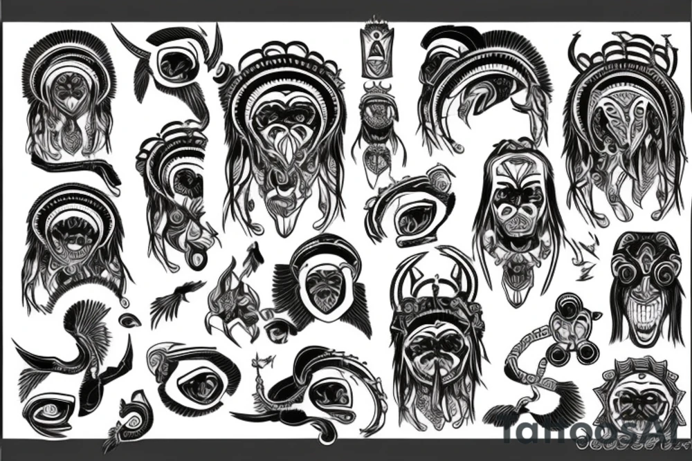 ram totem tattoo idea