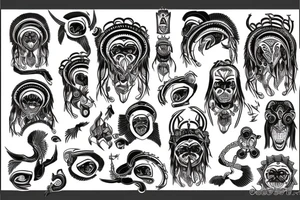 ram totem tattoo idea