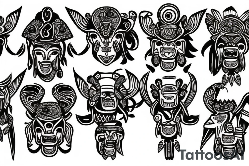 ram totem tattoo idea