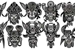 ram totem tattoo idea