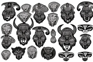 ram totem tattoo idea
