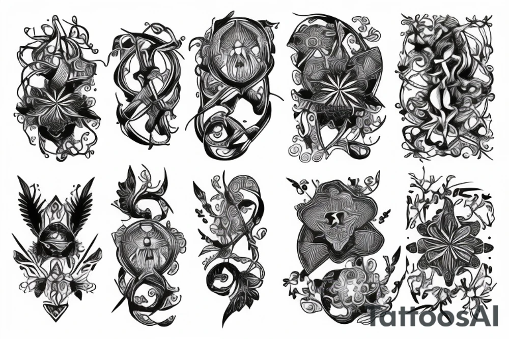 fibonachchi tattoo idea