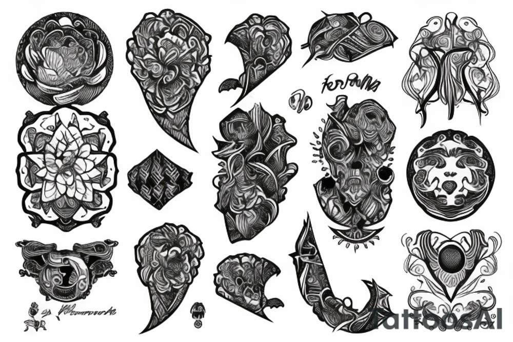 fibonachchi tattoo idea