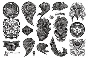 fibonachchi tattoo idea