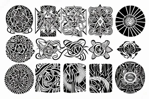 fibonachchi tattoo idea