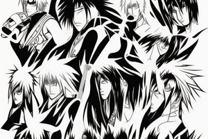 bleach anime ichigo tattoo idea