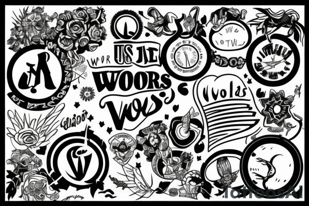 The Worlds is Yours tattoo idea