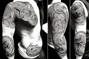 Atlas holding the universe on his back tattoo idea