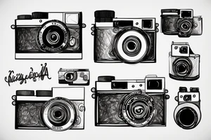 Leica M camera tattoo idea