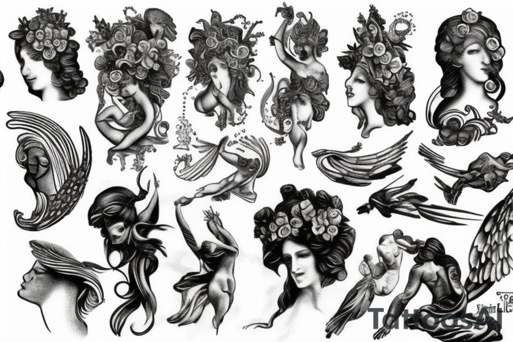 Greek mythology tattoo idea