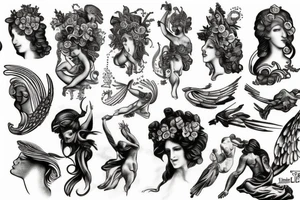 Greek mythology tattoo idea