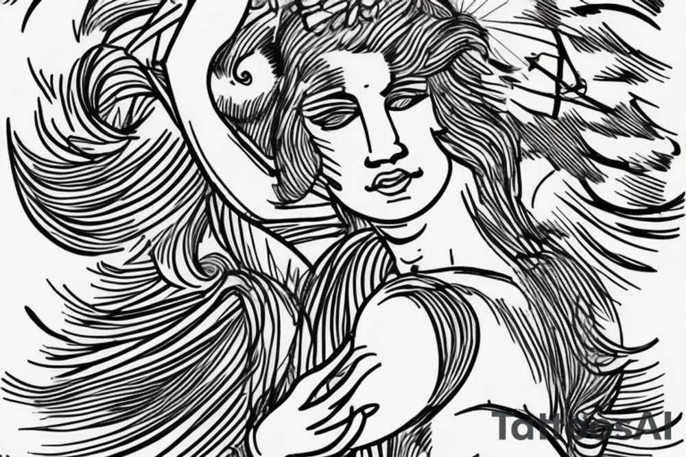 Fine line grec statues, lines and shadows tattoo idea Fine line grec statues, lines and shadows tattoo idea