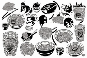 Ramen tattoo idea