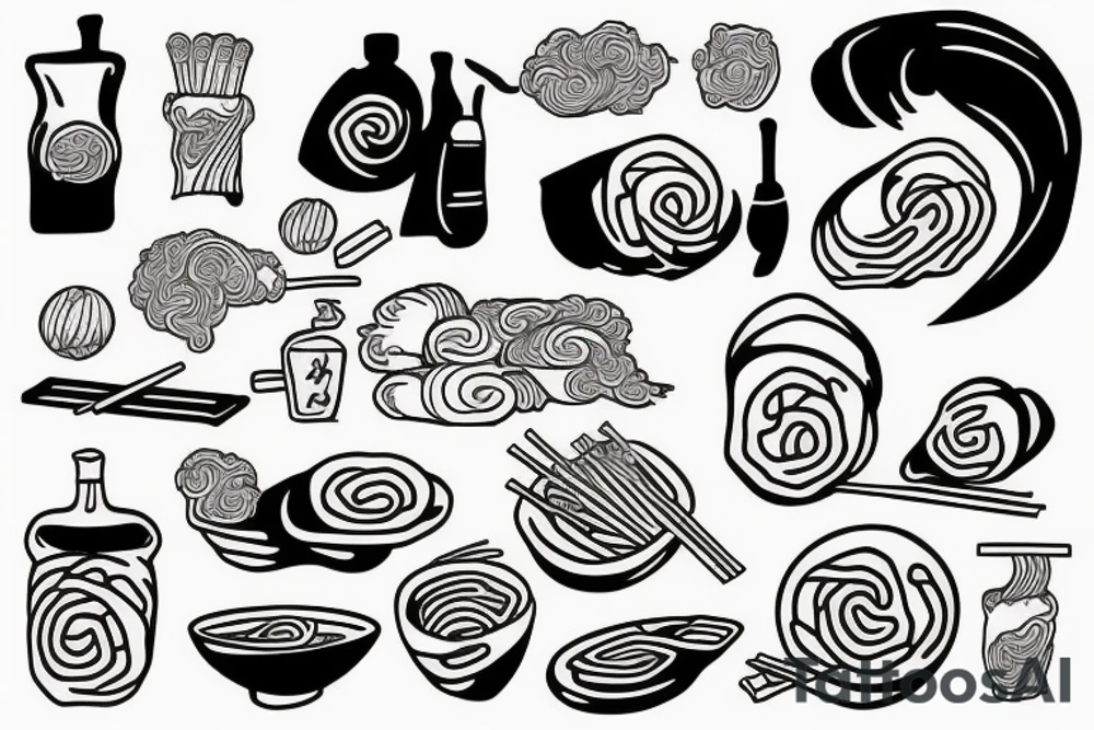 Ramen tattoo idea