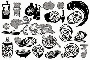 Ramen tattoo idea