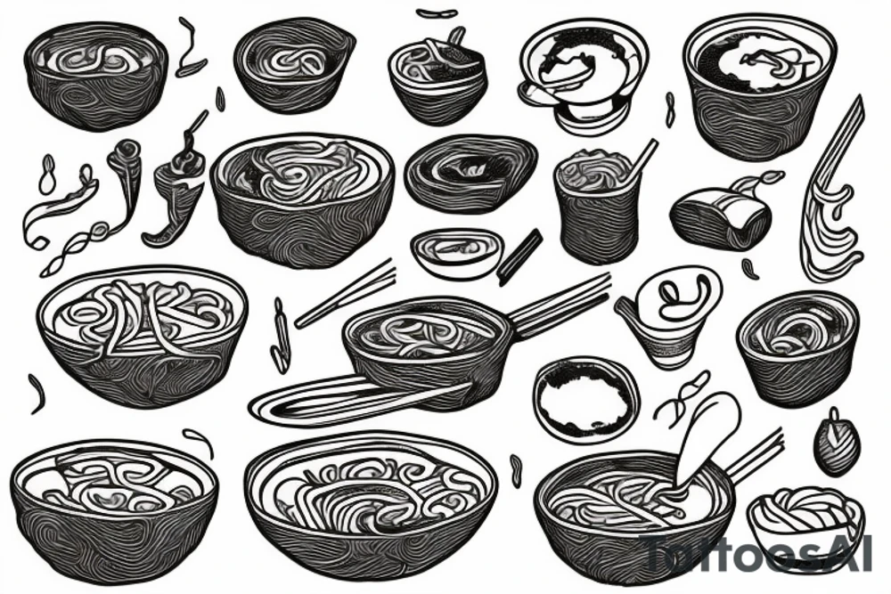 Ramen tattoo idea