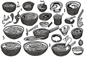 Ramen tattoo idea