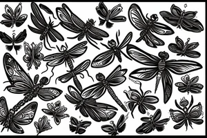 Dragonfly tattoo idea