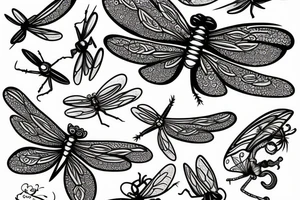 Dragonfly tattoo idea