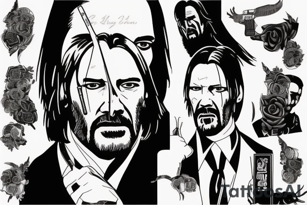 John wick tattoo idea