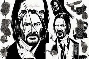 John wick tattoo idea